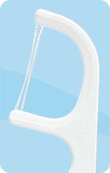 High Quality 2 Strings Dental Floss Pick